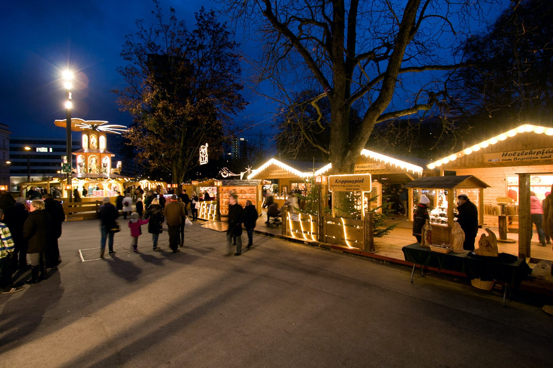 Linzer Weihnachtsmarkt am Volksgarten